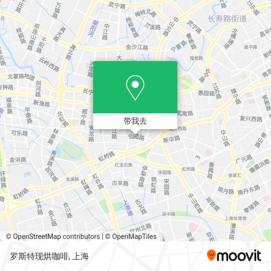 罗斯特现烘咖啡地图