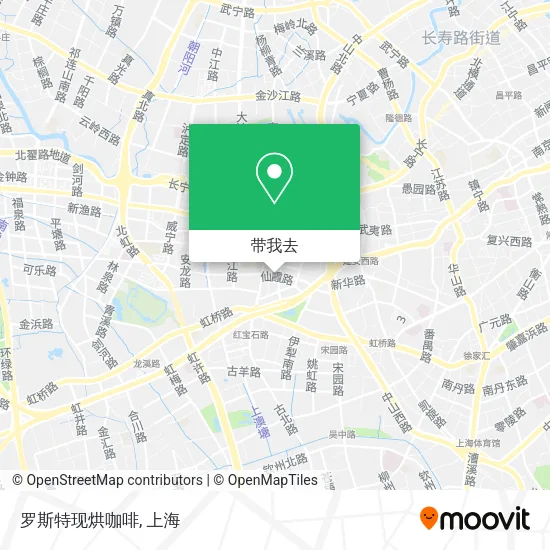罗斯特现烘咖啡地图