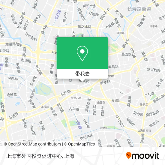 上海市外国投资促进中心地图