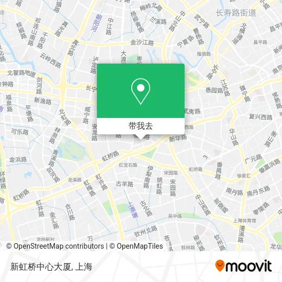 新虹桥中心大厦地图