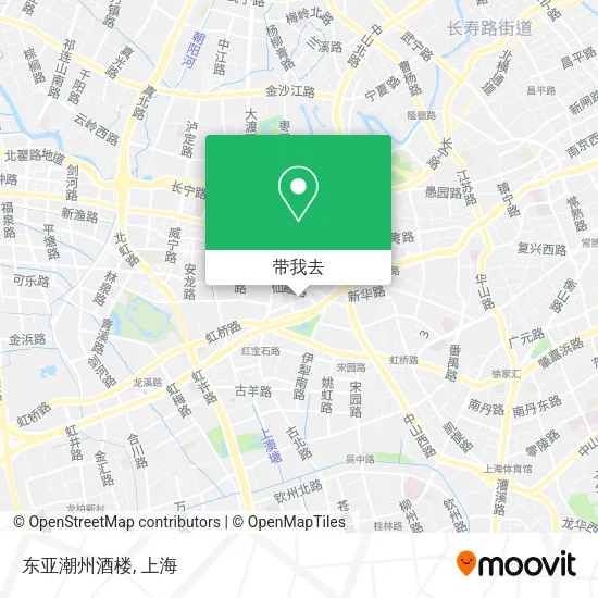 东亚潮州酒楼地图