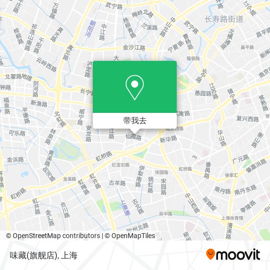 味藏(旗舰店)地图