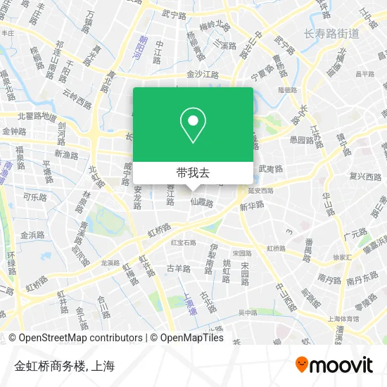 金虹桥商务楼地图