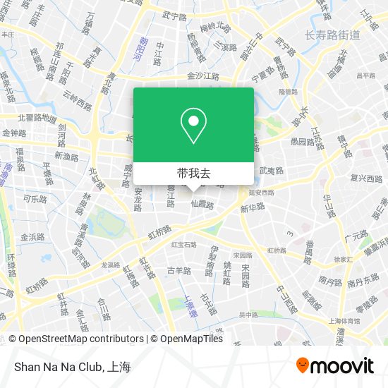 Shan Na Na Club地图