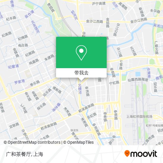广和茶餐厅地图