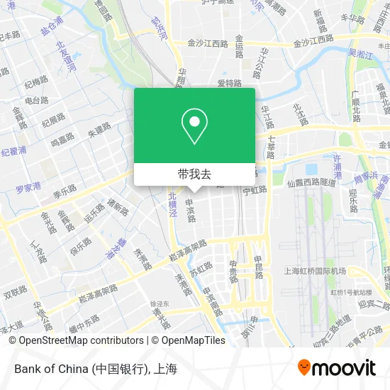 Bank of China (中国银行)地图