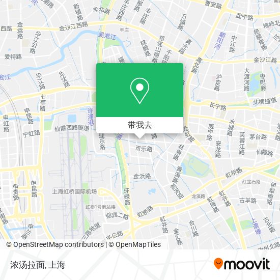 浓汤拉面地图