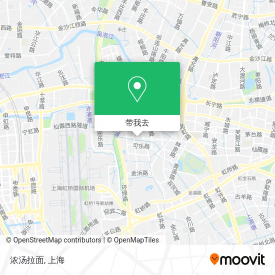 浓汤拉面地图