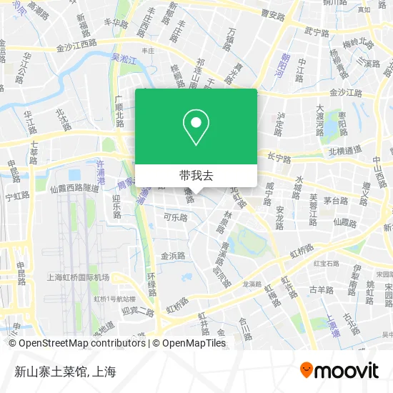 新山寨土菜馆地图