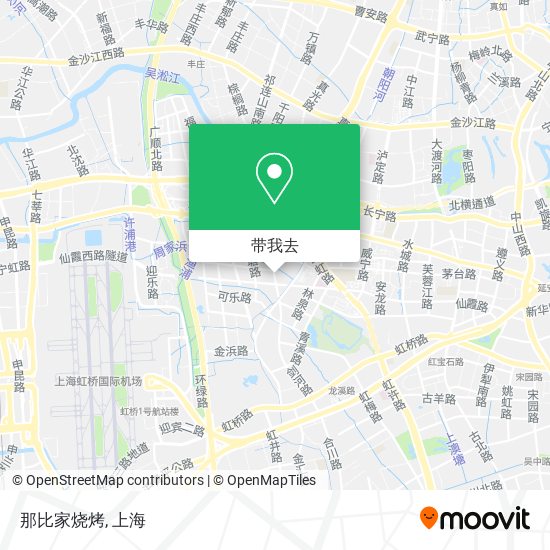 那比家烧烤地图
