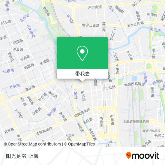 阳光足浴地图