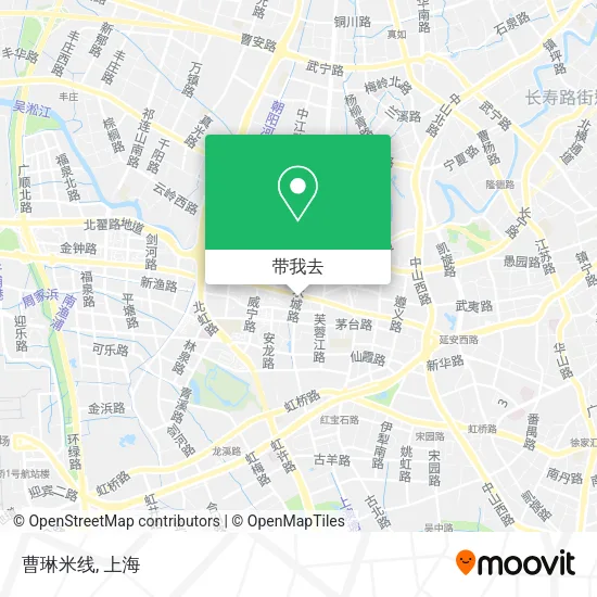 曹琳米线地图