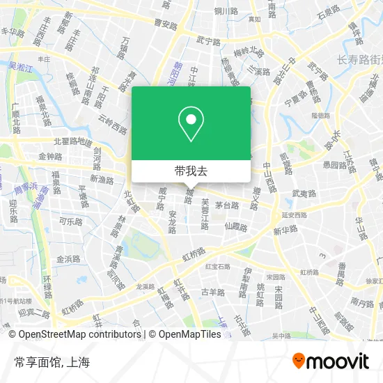 常享面馆地图