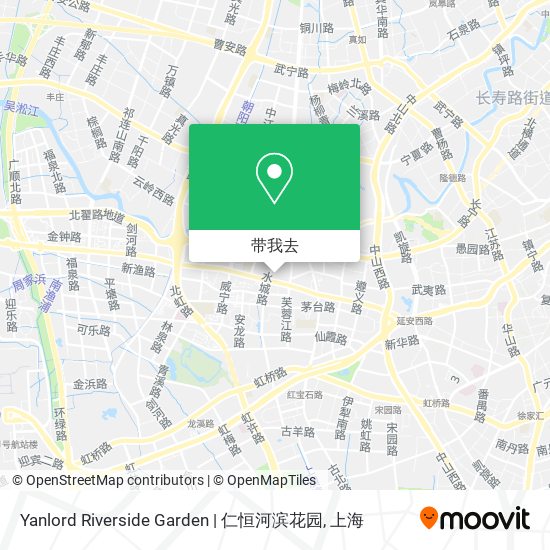 Yanlord Riverside Garden | 仁恒河滨花园地图