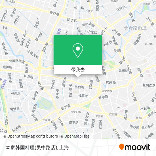 本家韩国料理(吴中路店)地图