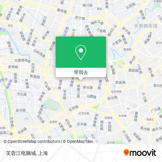 芙蓉江电脑城地图