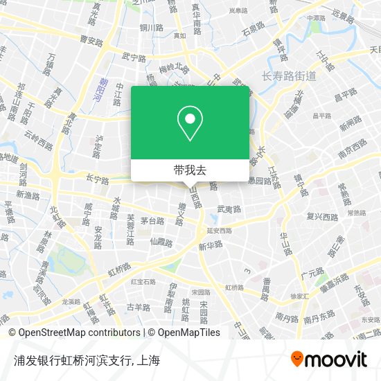 浦发银行虹桥河滨支行地图