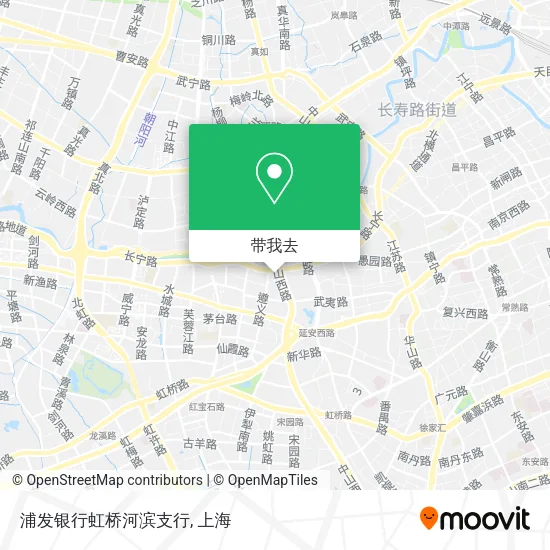 浦发银行虹桥河滨支行地图