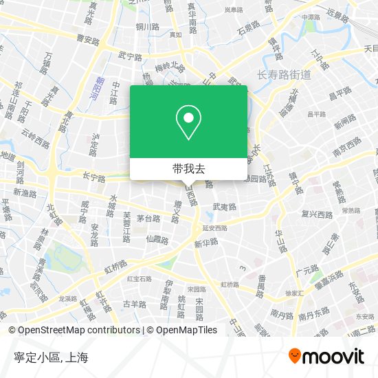 寧定小區地图