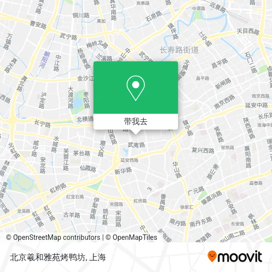 北京羲和雅苑烤鸭坊地图
