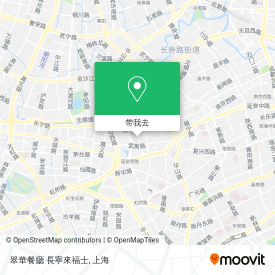 翠華餐廳 長寧來福士地图