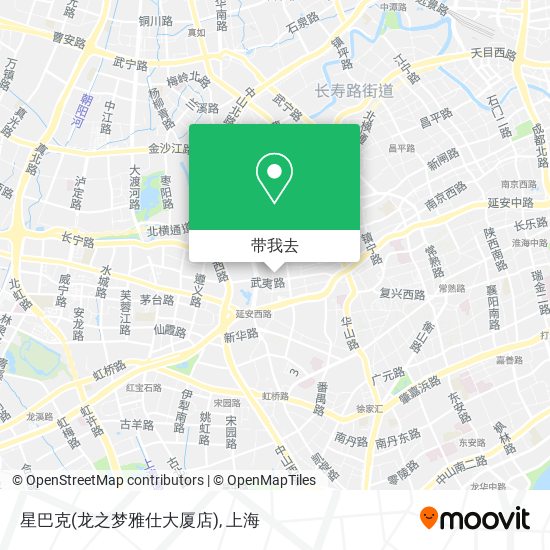 星巴克(龙之梦雅仕大厦店)地图