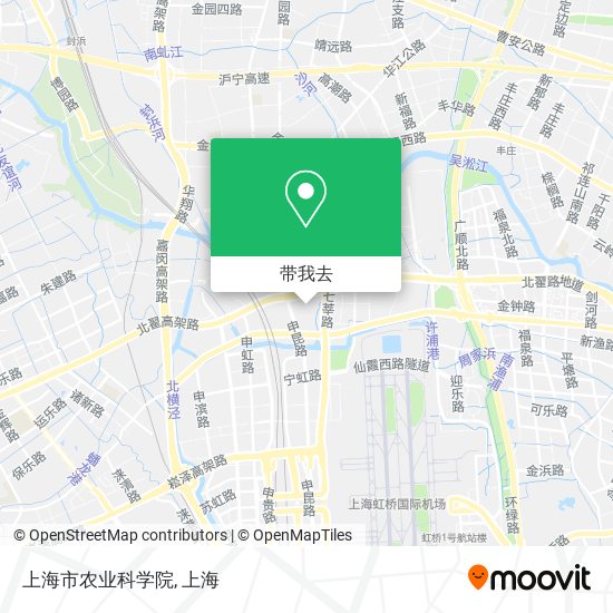 上海市农业科学院地图