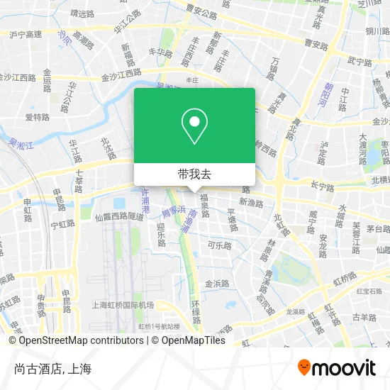 尚古酒店地图