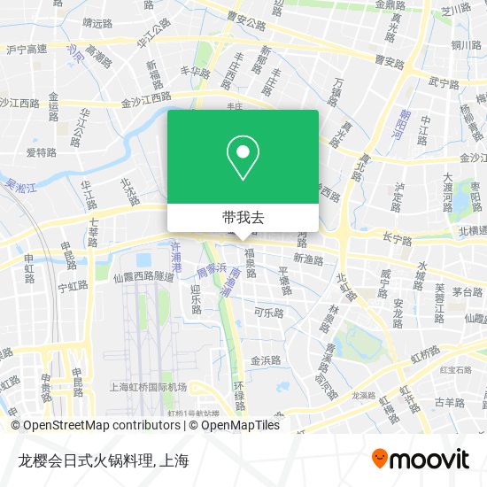 龙樱会日式火锅料理地图
