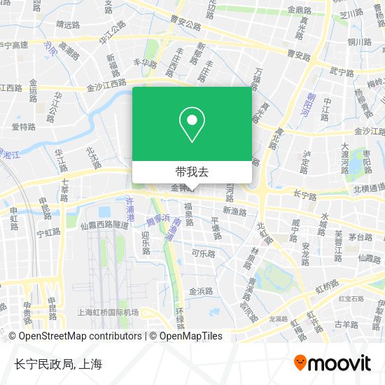长宁民政局地图