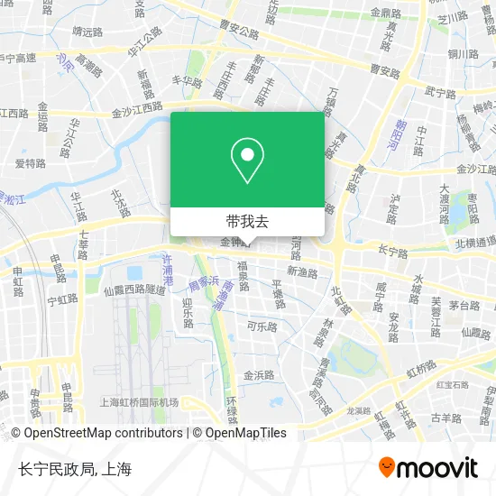 长宁民政局地图