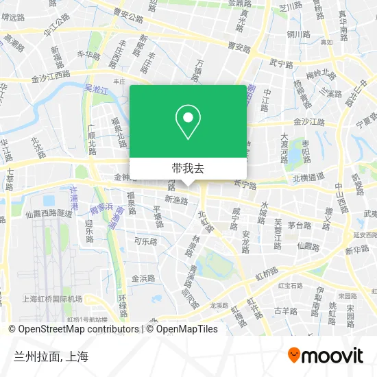 兰州拉面地图