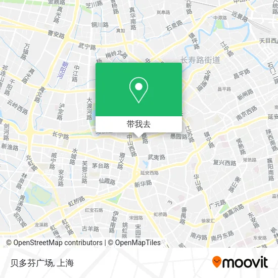 贝多芬广场地图