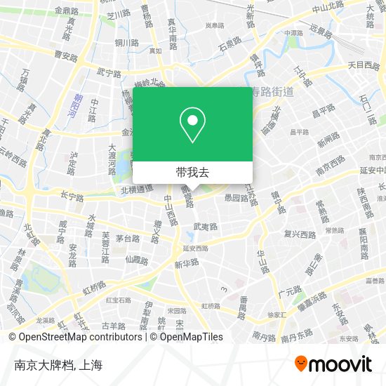 南京大牌档地图