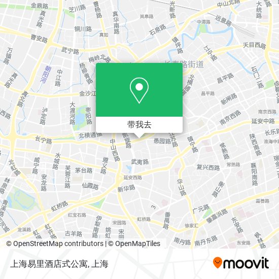 上海易里酒店式公寓地图