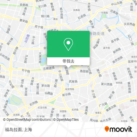 福岛拉面地图