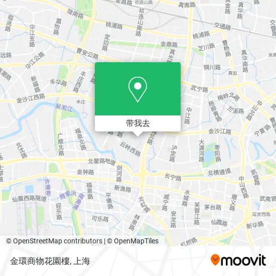 金環商物花園樓地图
