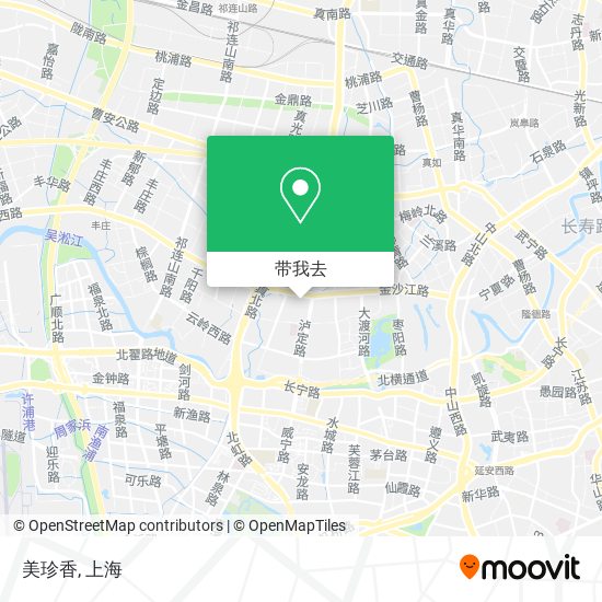 美珍香地图