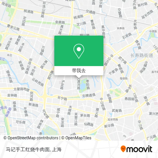 马记手工红烧牛肉面地图