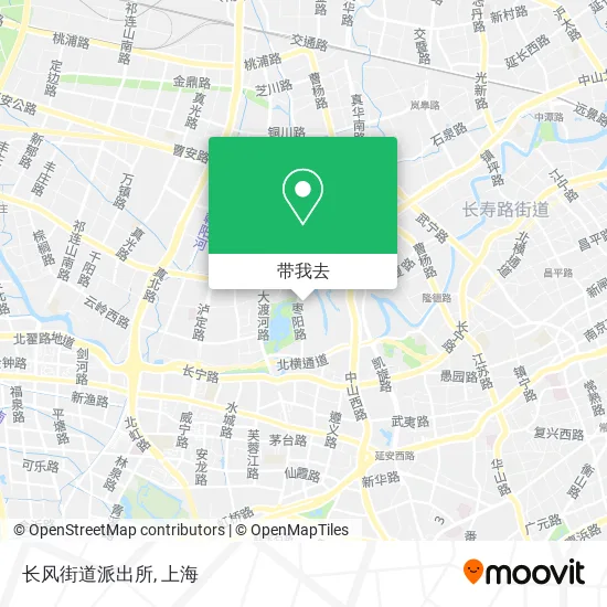 长风街道派出所地图