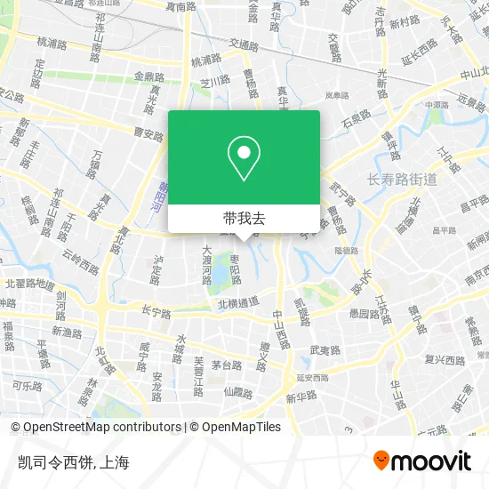 凯司令西饼地图