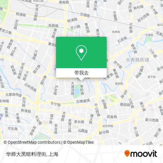 华师大黑暗料理街地图