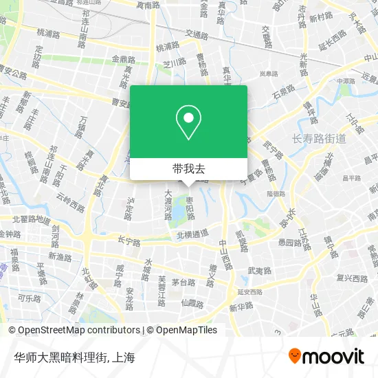 华师大黑暗料理街地图