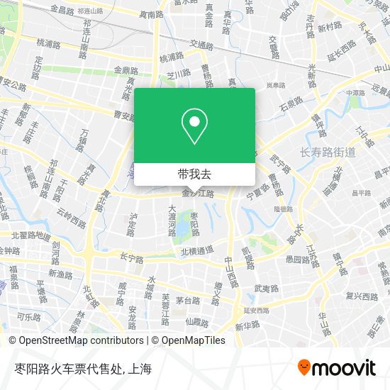 枣阳路火车票代售处地图