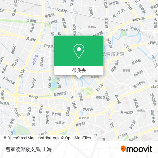 曹家渡郵政支局地图