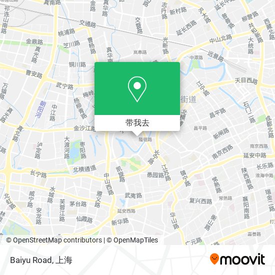 Baiyu Road地图