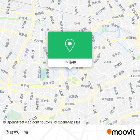 华政桥地图