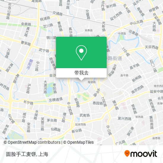 圆脸手工麦饼地图