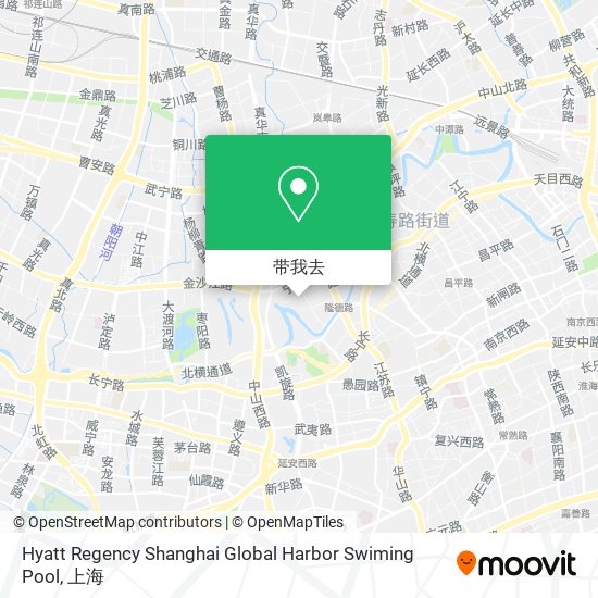 Hyatt Regency Shanghai Global Harbor Swiming Pool地图
