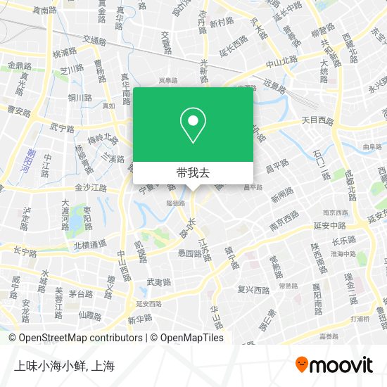 上味小海小鲜地图
